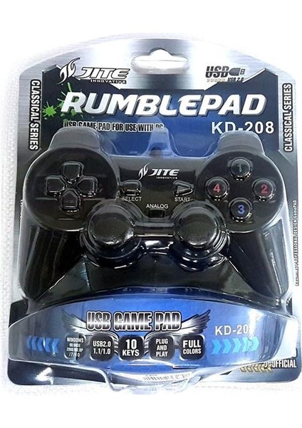 Powermaster USB Game Pad Joystick Oyun Kolu PM-17172