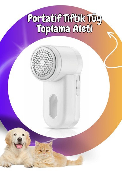 Portatif Tiftik Tüy Toplama Ince Tüylerde Extra Etki