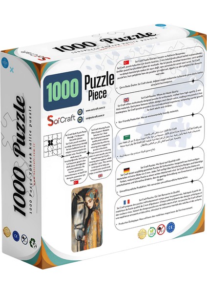 1000 Parça Puzzle Huzurlu Dokunuş