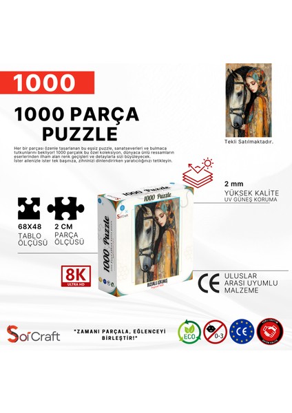 1000 Parça Puzzle Huzurlu Dokunuş