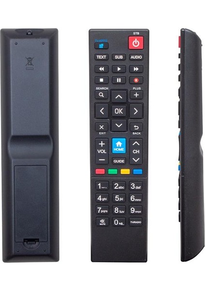 Tivibu Home+Tv Apps Tuşlu Uydu Alıcı Kumandası