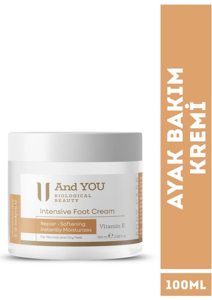 Intense Foot Cream / Ayak Bakım Kremi 100 ml
