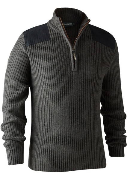 Rogaland Yarım Fermuarlı Gri Kazak S fiyatları