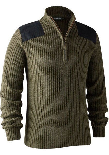 Rogaland Yarım Fermuarlı Yeşil Kazak 2xl fiyatları