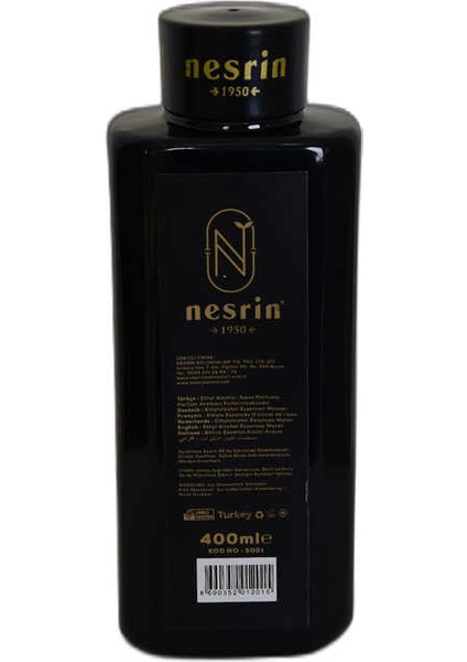Zeytin Kolonyası 80 Derece Özel Seri Kutulu Pet Şişe 400 ml - Eau De Cologne modelleri