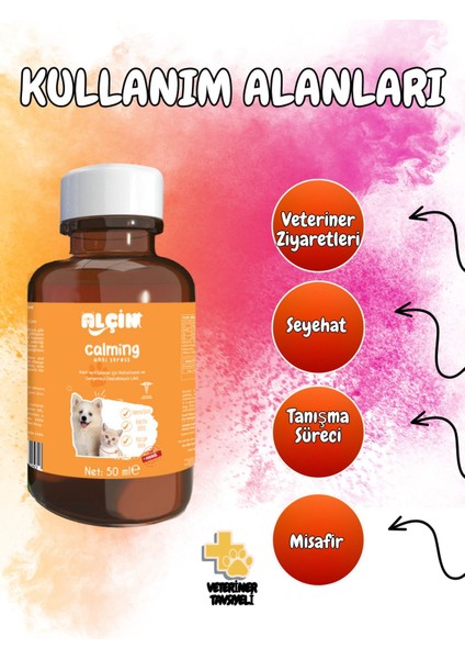 Calming Anti Stress Kedi ve Köpekler Için Sıvı Sakinleştirici Damla 50 ml fiyatları