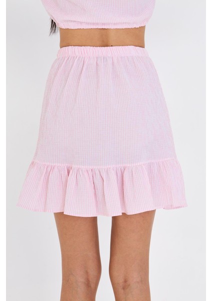 Beli Lastikli Gofre Etek modelleri