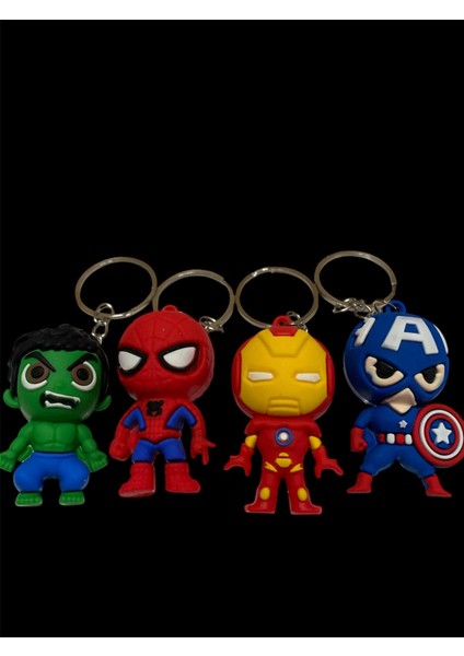 Marvel Figürlü 4'lü Anahtarlık fırsatları