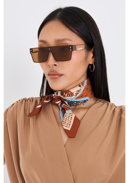 Desenli Bandana Fular modelleri