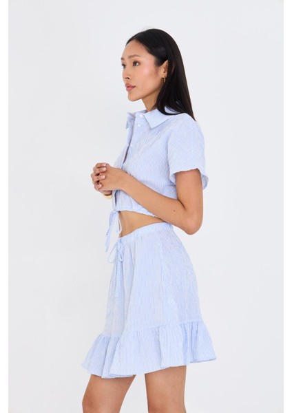 Beli Lastikli Gofre Etek modelleri