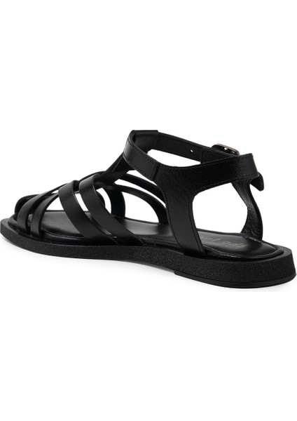 Taba Hakiki Deri Kadın Sandalet modelleri