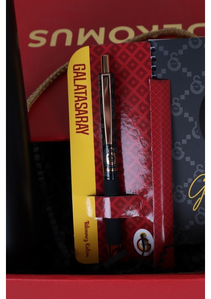 Dekomus Gıft Box Özel Kutulu Lisanslı Galatasaray Çelik Termos 500 ml ,ajanda,hybrıd Tükenmez Kalem Seti fırsatları