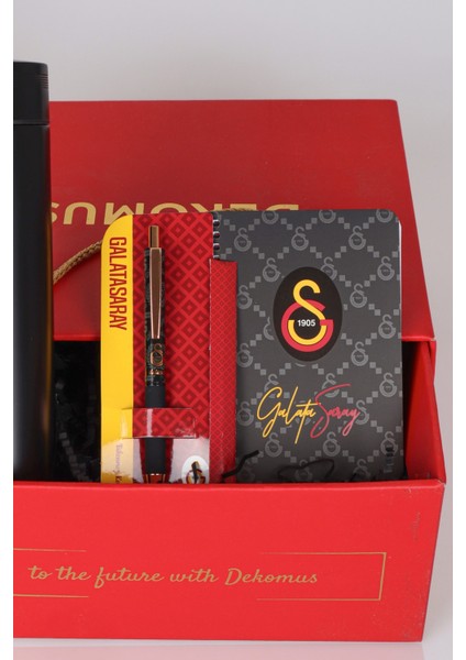 Dekomus Gıft Box Özel Kutulu Lisanslı Galatasaray Çelik Termos 500 ml ,ajanda,hybrıd Tükenmez Kalem Seti indirimleri