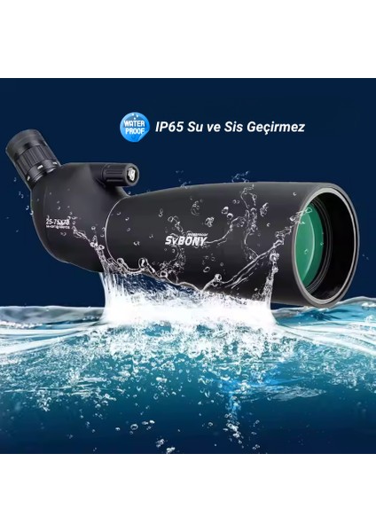 Svbony SV28 75X Zoom Telefon Uyumlu Teleskop Monoküler Su Geçirmez Dürbün Gözlem Fotoğraf fırsatları