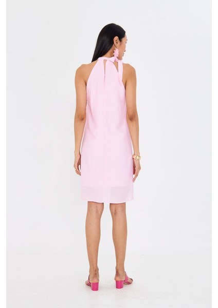 Önü Bağlamalı Sıfır Kol Elbise fırsatları