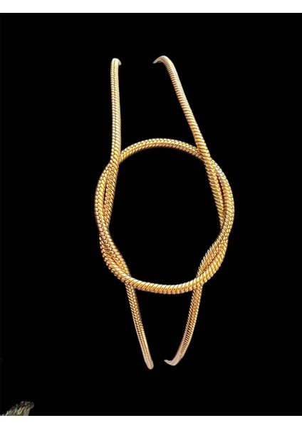 Gold Ince Datylı Çelik Bileklik