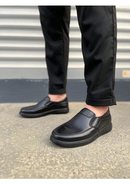 TB0410 Classique Bağcıksız Cilt Erkek Günlük Klasik Ayakkabı Cst - Siyah fiyatları