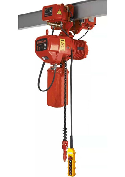 1 Ton 4 Hareket Elektrikli Zincirli Vinç