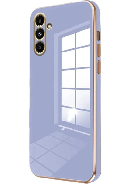 Samsung Galaxy M15 Kılıf Volet Silikon - Mavi Inslm