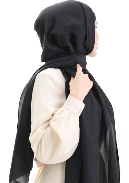 Madame Mary Fransız Vual Şal 19099-01 Siyah modelleri