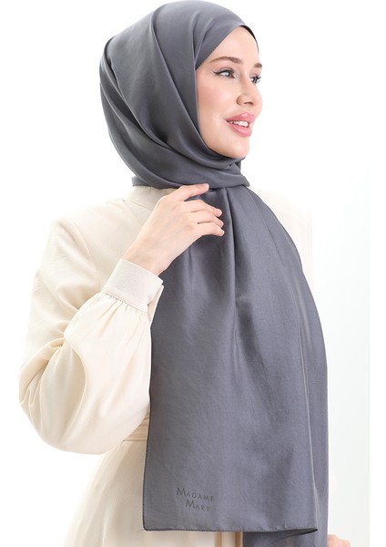 Madame Mary Fransız Vual Şal 19099-02 Füme fiyatları
