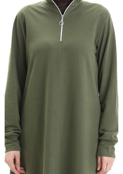 Iki Iplik Tunik Pantolon Ikili Takım 2068-02 Haki fırsatları