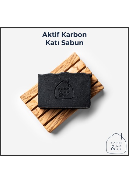 Aktif Karbon Doğal Yağlı Katı Sabun