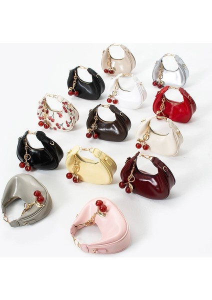 Kadın Baget Charm Hediyeli El ve Omuz Çantası modelleri