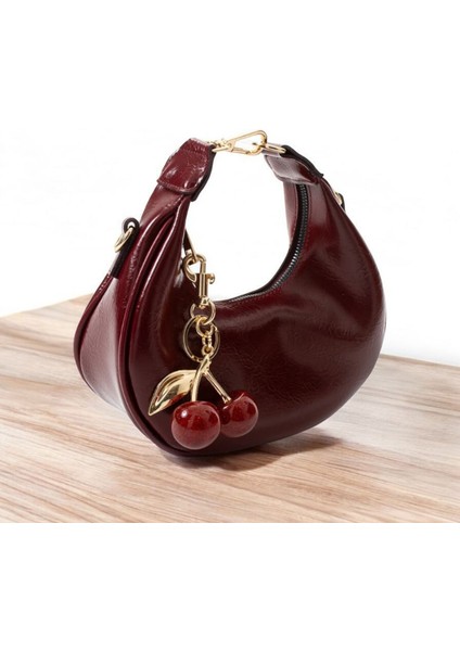 Kadın Baget Charm Hediyeli El ve Omuz Çantası