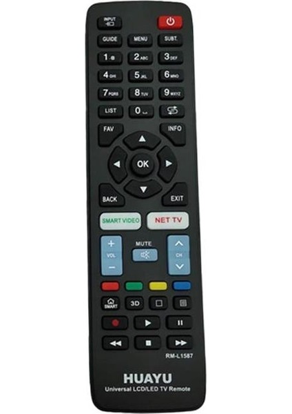 RM-L1587 Samsung-Lg-Sony-Philips-Panasonic LCD Tv Kumanda