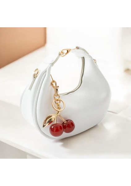 Kadın Baget Charm Hediyeli El ve Omuz Çantası modelleri