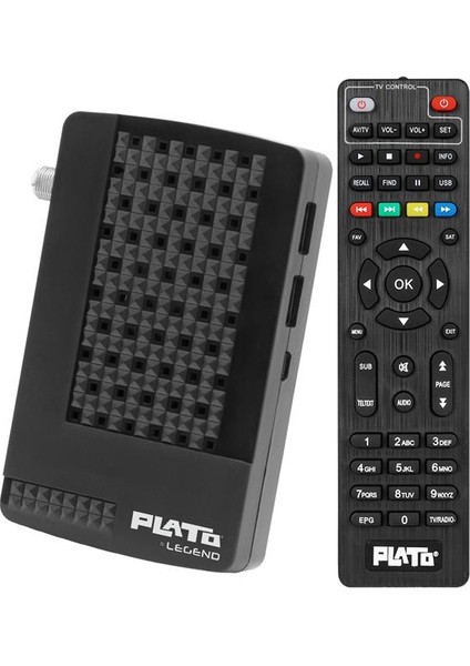 Plato Legend Çift Usb'li Tkgs'li Full Hd Uydu Alıcısı