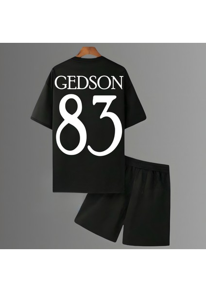 Gedson Fernandes Futbol Forma Sırt Baskılı Unisex Kısa Kollu Tişört Regular Fit T-Shirt Şort Takımı