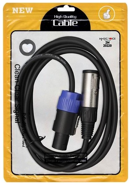 Magicvoice LD384 Specon Erkek - Canon Dişi Çevirici 2 Metre Kablo fiyatları