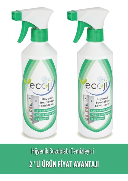 Hijyenik Buzdolabı Temizleyici - 1000 ml ( 2 Ambalaj )
