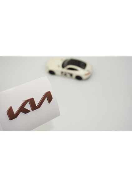 Direksiyon Bronz Logo Amblem Arma Kia ile Uyumlu