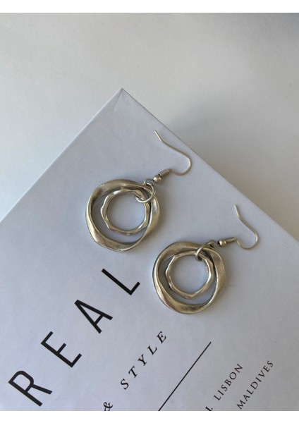 Burgu Halka Gümüş Renkli Küpe fiyatları