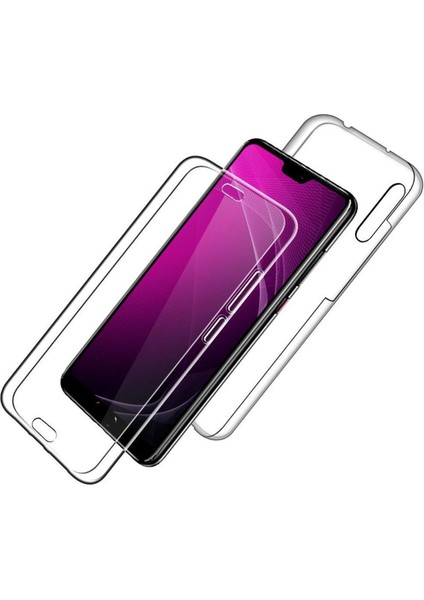 Huawei P20 Uyumlu Ön Arka 360 Tam Koruma Şeffaf Soft Silikon Kılıf fiyatları