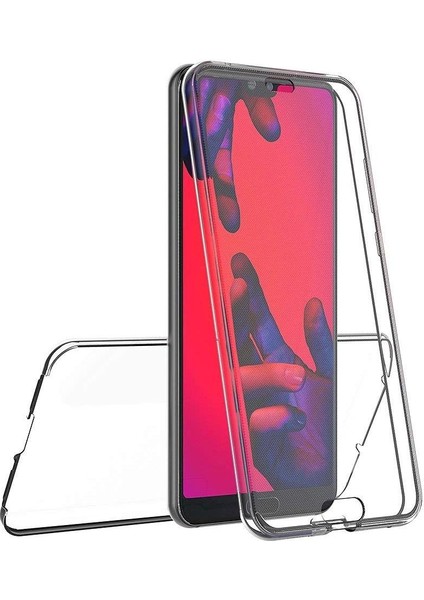 Huawei P20 Uyumlu Ön Arka 360 Tam Koruma Şeffaf Soft Silikon Kılıf modelleri
