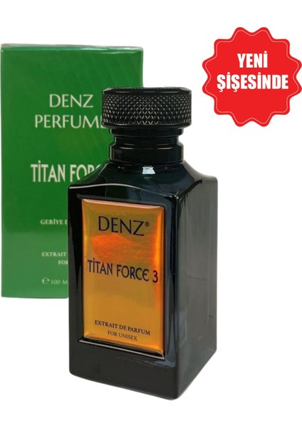 Titan Force 3 Unisex kirke muadili %40 Esans Exrait Kalite yoğun meyveli parfüm