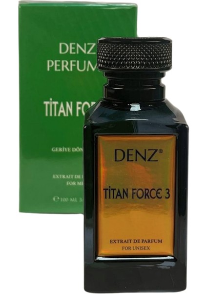 Titan Force 3 Unisex kirke muadili %40 Esans Exrait Kalite yoğun meyveli parfüm