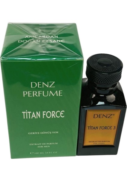 Titan Force 3 Unisex kirke muadili %40 Esans Exrait Kalite yoğun meyveli parfüm