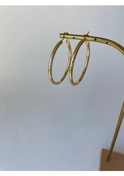 Büyük Halka Gold Kaplama Küpe fırsatları
