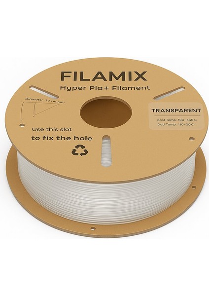 Hyper Pla Filament Şeffaf