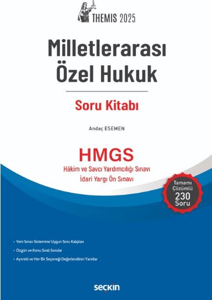 Themıs – Milletlerarası Özel Hukuk Soru Kitabı