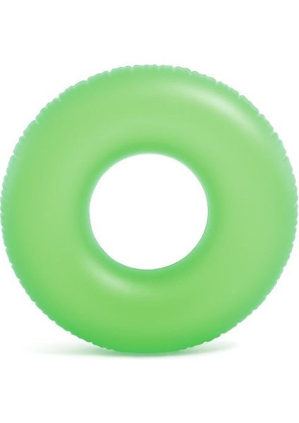 Çocuk Simit Şişme Havuz ve Deniz Yüzme Simidi Şeffaf Baskılı Jumbo Simit 91 cm 9 +Yaş M-59262