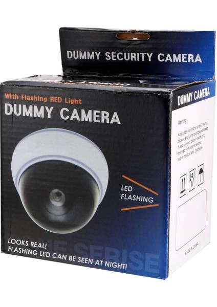 Kırmızı Ledli Maket Dome Kamera-Findit