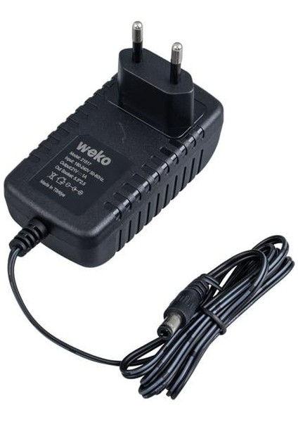 Weko 21 Volt - 1 Amper 5.5*2.5 Uçlu Priz Tipi Adaptör modelleri