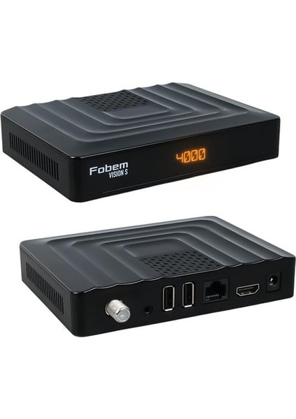 Fobem Vision S Hibrit Ses Komutlu Uydu Alıcılı Android 14 Tv Box 4gb Ram 32GB Hafıza 1.5ghz (Tunerli) fiyatları