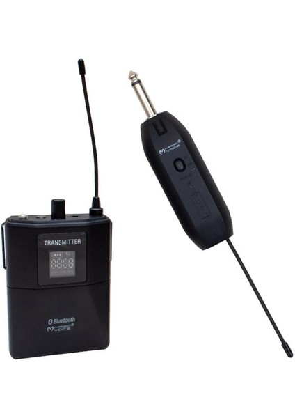 Magicvoice MV-19601 Uhf Kablosuz Enstrüman Uyumlu Bluetooth Jak Girişli Ikili Mikrofon Set